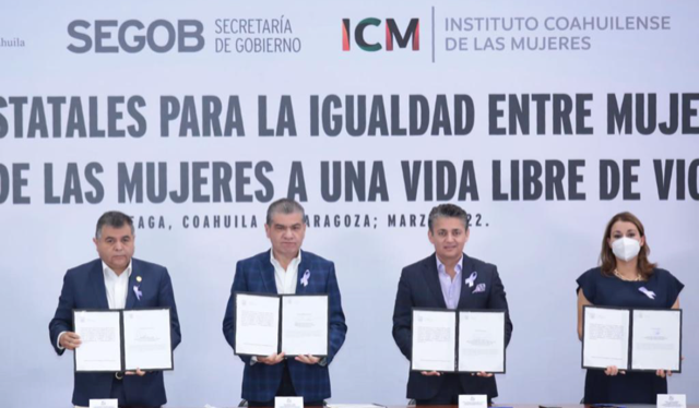 RATIFICA MARS SU CONVICCIÓN A FAVOR DE LA IGUALDAD Y LA NO VIOLENCIA CONTRA LAS MUJERES