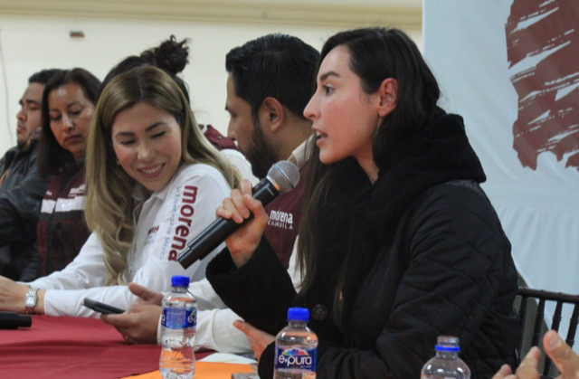 Participa la Diputada Lizbeth Ogazón en la gira “Pintemos de Morena el Estado”.