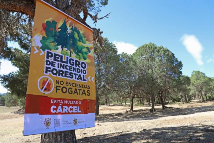 Coloca PC pendones en zonas forestales: pide no encender fuego