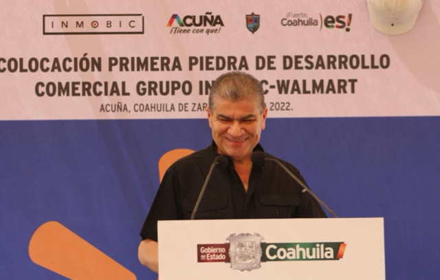 ENTREGA MARS OBRAS Y COLOCA PRIMERA PIEDRA DE WALMART, EN ACUÑA, CON INVERSIÓN DE 210.7 MDP