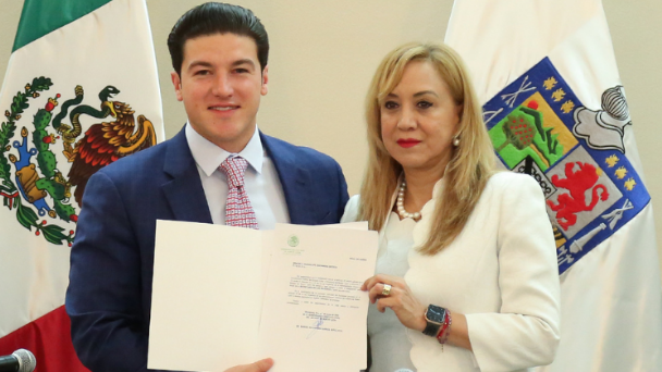 Samuel García nombró a Graciela Buchanan como Secretaria de las Mujeres en Nuevo León
