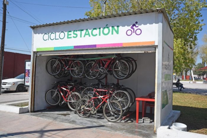 Promueve Ayuntamiento de Saltillo uso de cicloestaciones