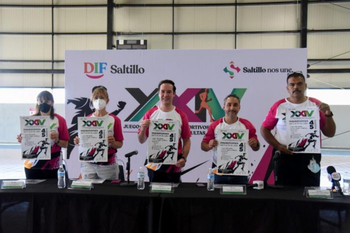 Convoca DIF Saltillo a los XXIV Juegos Municipales Deportivos y Culturales