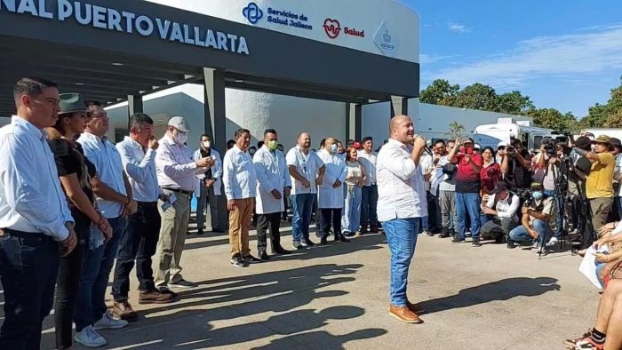 Inaugura Gobernador de Jalisco Enrique Alfaro Hospital en Puerto Vallarta