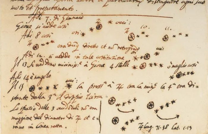 La Universidad de Michigan descubre que un manuscrito de Galileo en su colección es falso