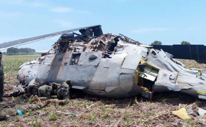 Helicóptero de la Marina que cayó tras captura de Caro Quintero se desplomó por falta de combustible