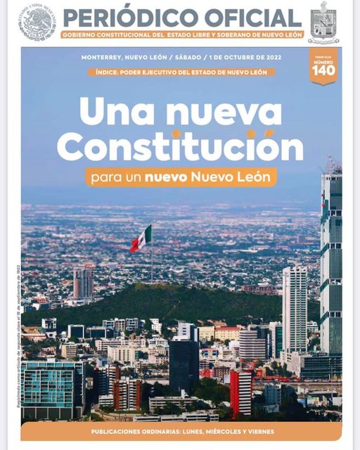 Congreso de Nuevo León aprueba la nueva Constitución que promovió Samuel García