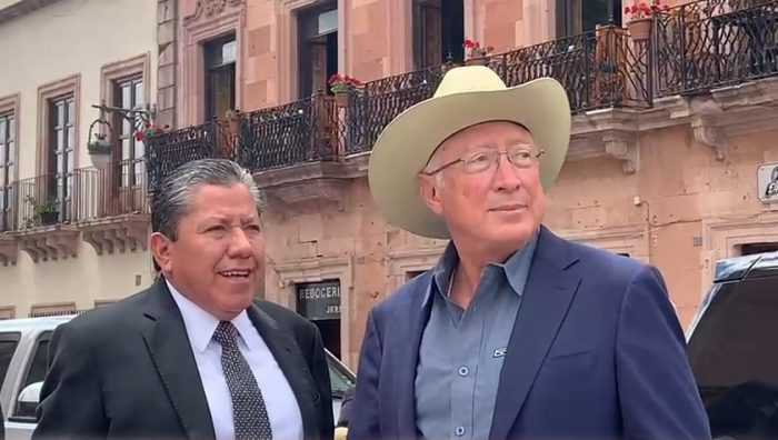 Gobierno de México negó la validez del acuerdo de seguridad entre Zacatecas y Ken Salazar