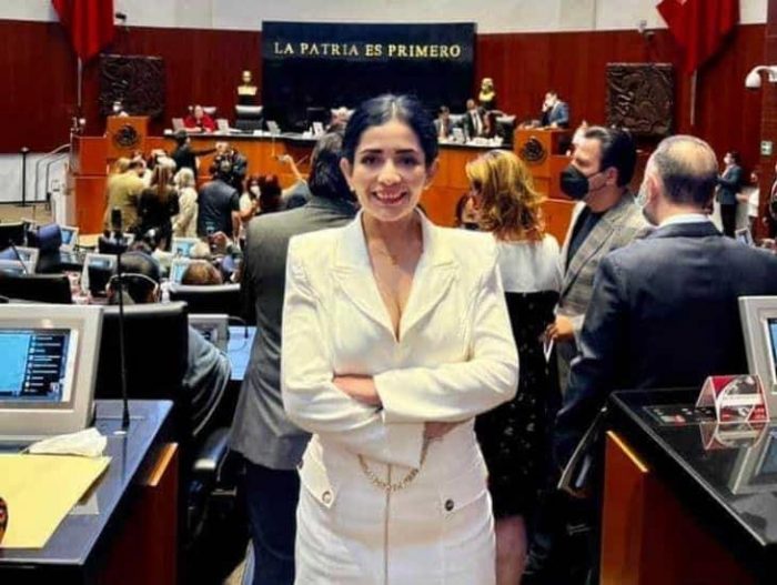 Senadora de Morena que utiliza marcas de lujo fue demandada por deber 200 mil pesos de renta