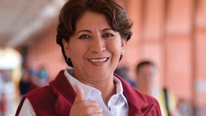 Morena presentó a Delfina Gómez como su precandidata a la gubernatura del Edomex