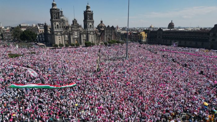 Gobierno de la CDMX estimó 90 mil asistentes a marcha del INE