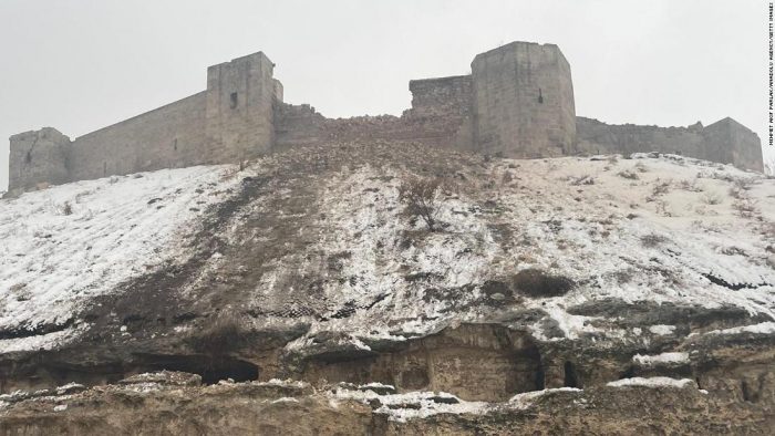 Terremoto en Turquía destruye un antiguo castillo utilizado por romanos y bizantinos