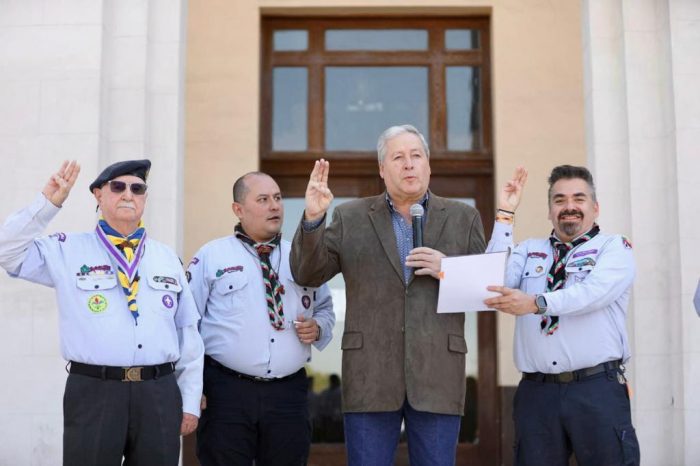 Destaca Alcalde trabajo de los Scouts en Saltillo