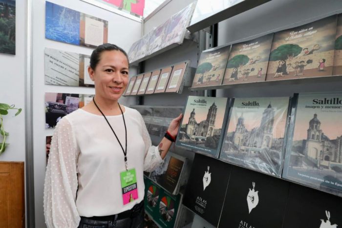 Presente Gobierno de Saltillo en Feria Internacional del Libro