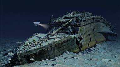 Desaparece sumergible con turistas que verían el Titanic