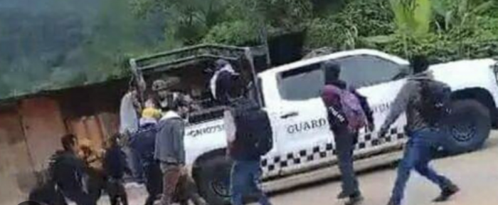 Liberan a los 6 elementos de la Guardia Nacional retenidos por pobladores de Chiapas