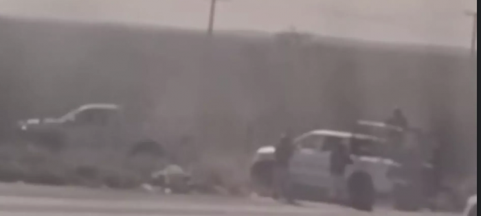 Balacera en la autopista Monterrey-Nuevo Laredo dejó un elemento de la Guardia Nacional muerto