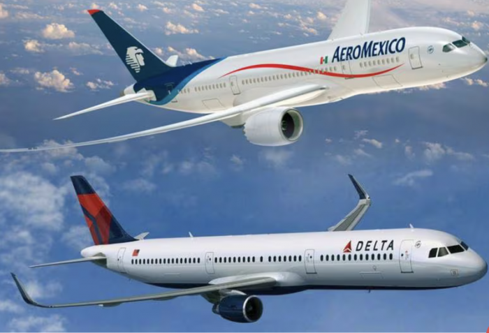 Reducción de operaciones en AICM pone en riesgo alianza entre Aeroméxico y Delta