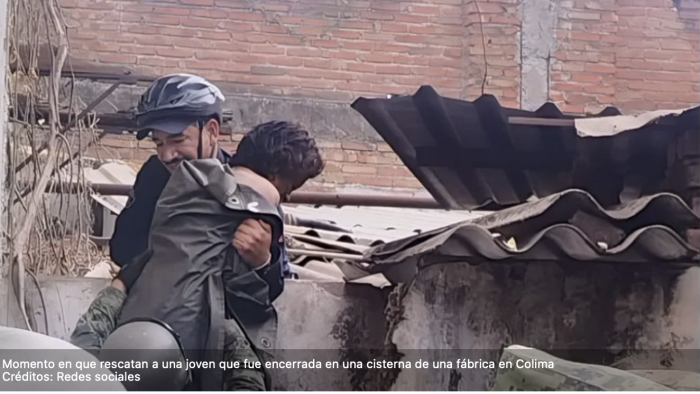 Hallan en cisterna a mujer que tenía 6 días desaparecida en Colima