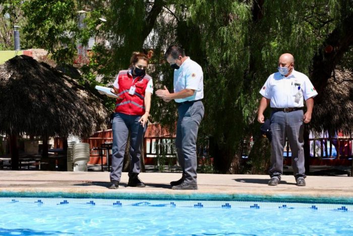 Corroboran seguridad en operación de balnearios en Saltillo