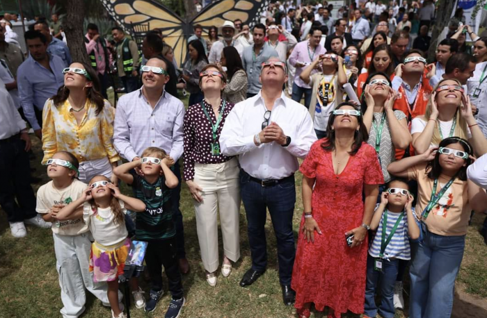 Espectacular el eclipse en Coahuila: Manolo