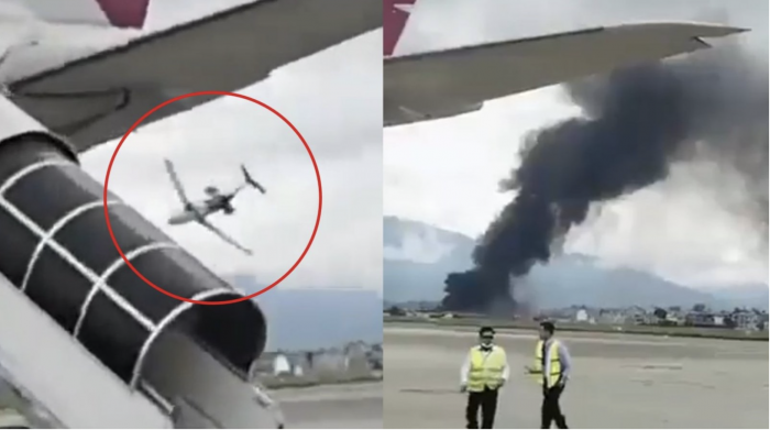 Un avión se estrella en Nepal, deja 18 muertos y solo se salva el piloto