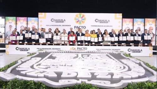 Con el Pacto Coahuila blindamos la estabilidad laboral de nuestro estado: Manolo