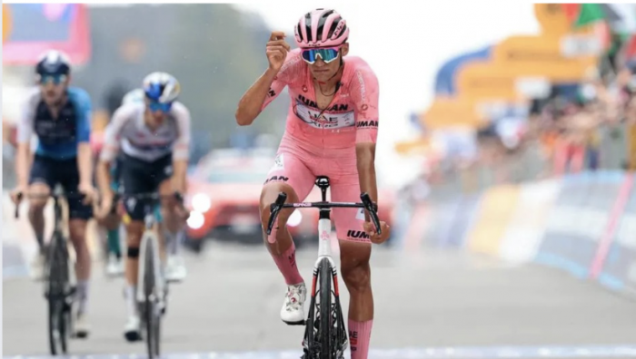 Isaac del Toro pierde el liderato en la etapa 20 del Giro de Italia