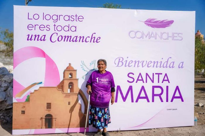 *Reconoce Tomás Gutiérrez valores impulsados en la Primera Caminata Comanche*