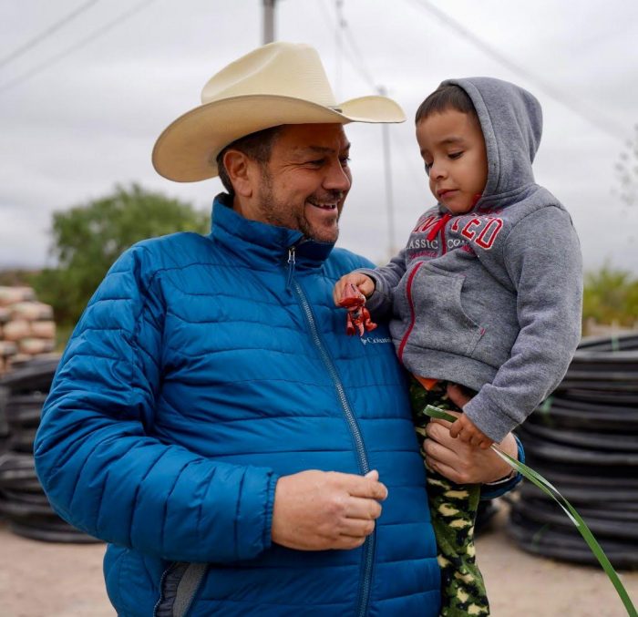 *Lleva Tomás Gutiérrez programa “Tú Decides” al ejido Guajardo