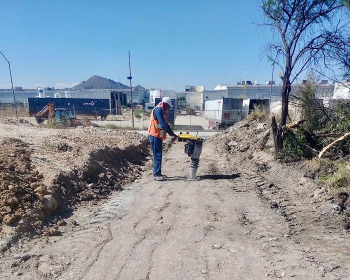 *Rehabilitan en Ramos drenaje sanitario en Santa María*