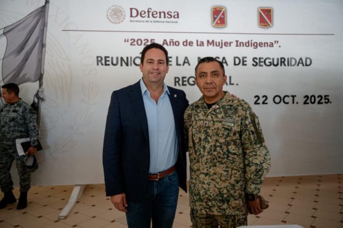 En seguridad, total coordinación con el Gobierno del Estado, los municipios y la federación: Javier Díaz
