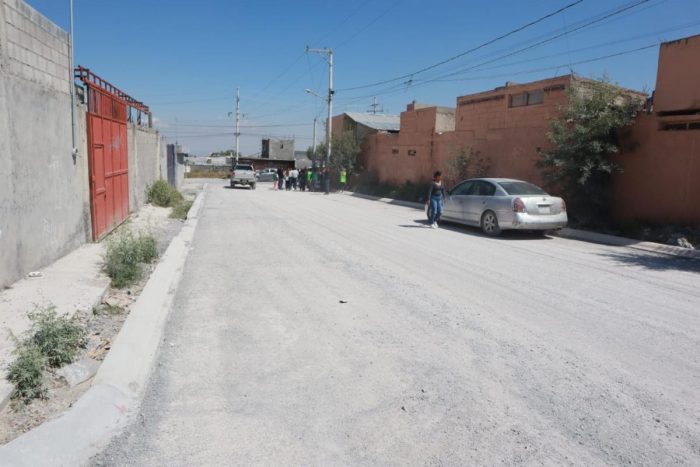 Inicia la construcción de calles con pavimento asfáltico en la Federico Berrueto