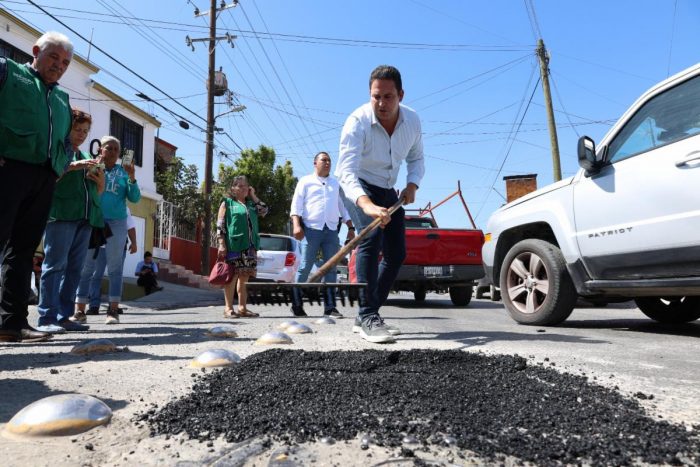 Van 48 mil 500 baches reparados: Javier Díaz