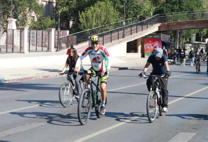 Saltillenses encuentran convivencia y activación física en la Ruta Recreativa