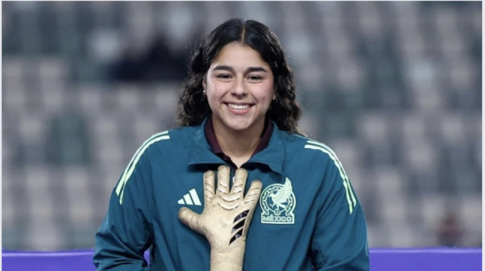¡Portera, portera! La mexicana Valentina Murrieta gana el Guante de Oro en el Mundial Sub-17 Femenil