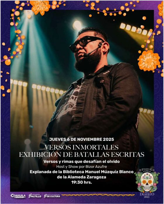 Cerrará el Festival Ánimas del Desierto 2025 con baile, rimas, música y teatro