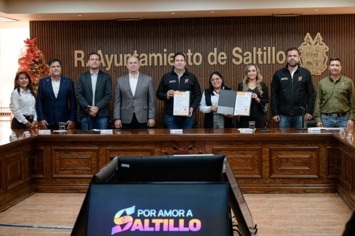 Recibe Saltillo certificación de la NOM ISO 9001:2015 por calidad en la gestión
