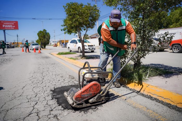 *11 mil acciones de bacheo en Ramos Arizpe*
