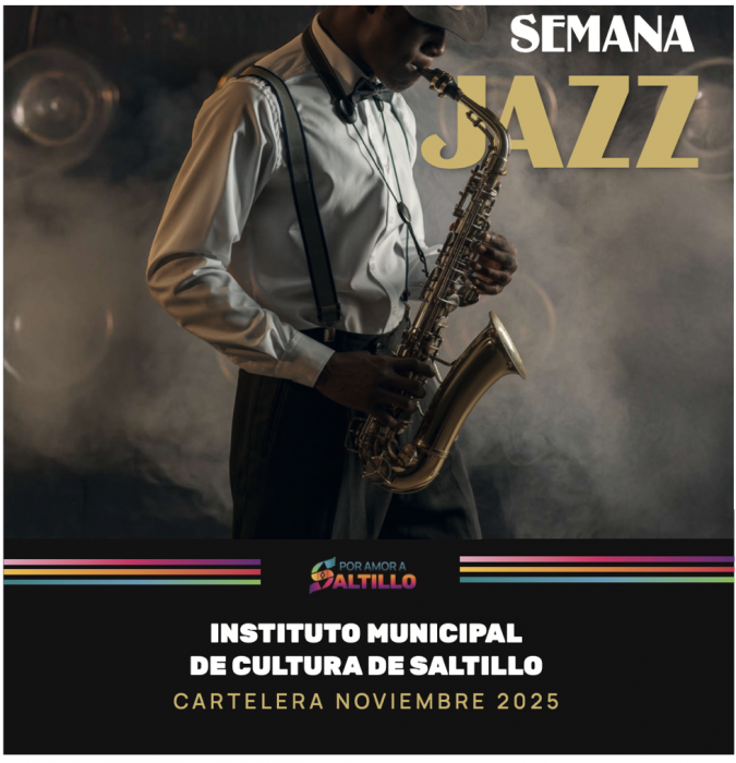 Cartelera de Instituto Municipal de Cultura de Saltillo de  Noviembre
