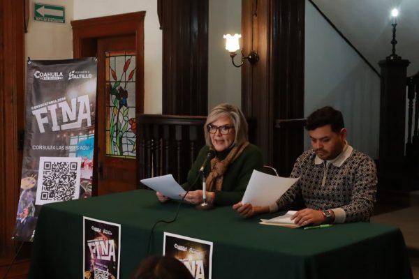 Convoca Saltillo a artistas locales a ser parte del FINA 2026