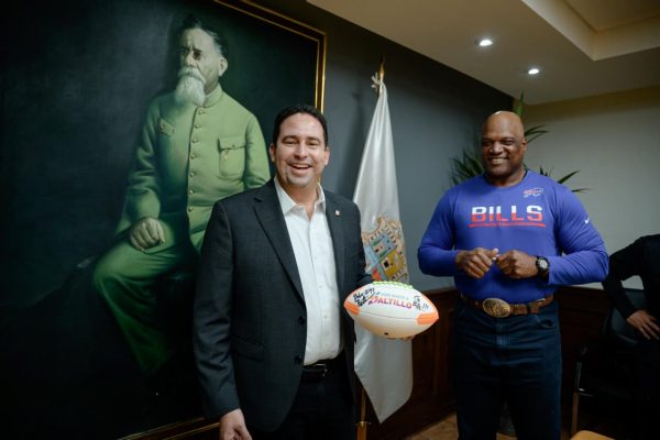 Promoverán Javier Díaz y Gabe Northern, exjugador de la NFL, el deporte en Saltillo