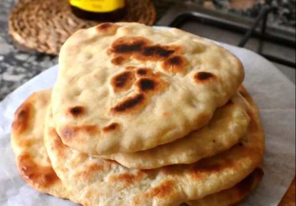 PAN A LA SARTÉN CON 4 INGREDIENTES ¡FÁCIL!