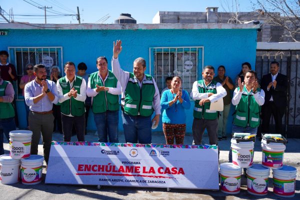 *Continúan Manolo Jiménez y Tomás Gutiérrez enchulando Ramos Arizpe*
