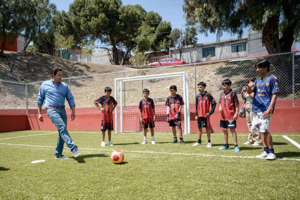 Activa Javier Díaz a las y los saltillenses en espacios rehabilitados