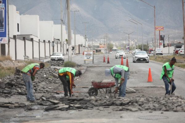 Refuerza Gobierno de Saltillo rehabilitación de rejillas pluviales