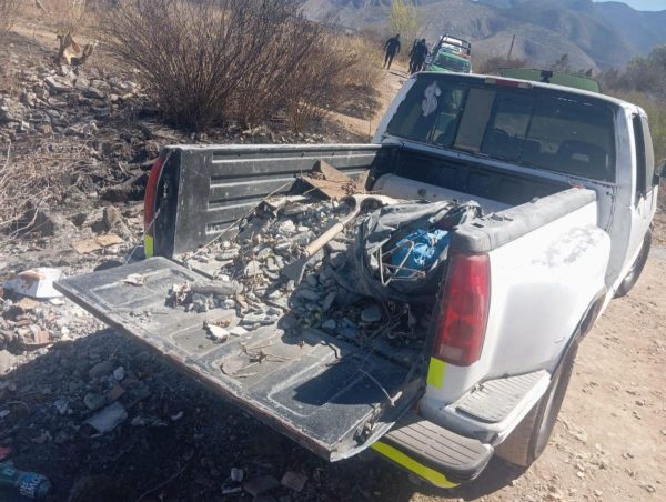 Detiene Policía Ambiental a 5 tiradores de escombro