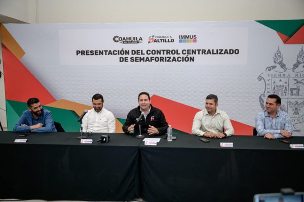 Con modernización y sincronización de semáforos, reducen 49 por ciento tiempo de traslado en Presidente Cárdenas