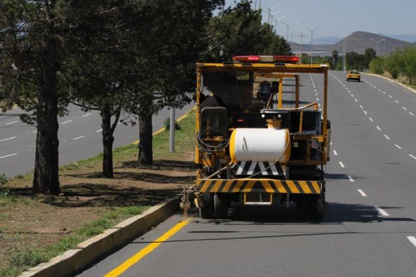 Incrementa Javier Díaz seguridad vial en el bulevar Emilio Arizpe