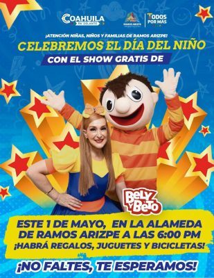*Este viernes, Bely y Beto en Ramos Arizpe*